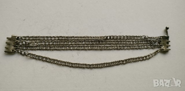 Възрожденска сребърна гривна, снимка 11 - Гривни - 30328582