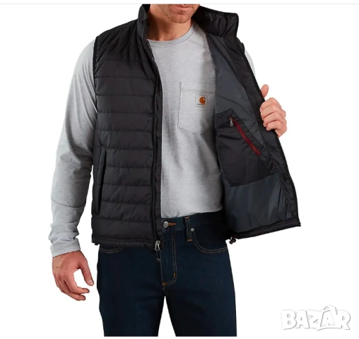 Carhartt  лека изолирана жилетка / елек   размер ХЛ, снимка 4 - Спортни дрехи, екипи - 52554025