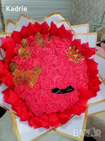 51🌹 вечен букет , снимка 3 - Романтични подаръци - 54152470