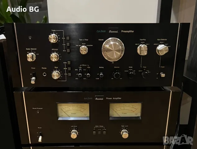 комплект Sansui BA-2000 & Sansui CA-2000 Top