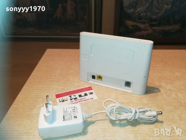 Huawei b-310s-22-рутер за сим карта с 2 антени 0803210550, снимка 4 - Рутери - 32078274