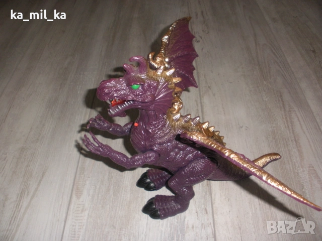 Дракон-лилав,голям - играчка, снимка 11 - Музикални играчки - 53283170