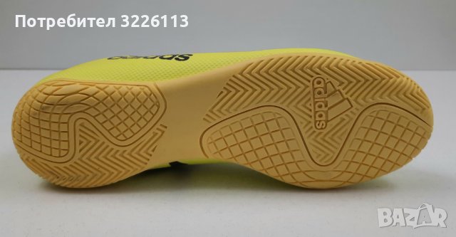 Футболни обувки за зала Adidas X 17.4 IN, размер 38.5 /UK 5.5/ стелка 24.5 см., снимка 4 - Футбол - 37401142