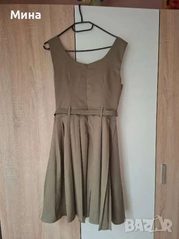Дамска рокля с колан, снимка 2 - Рокли - 50370183