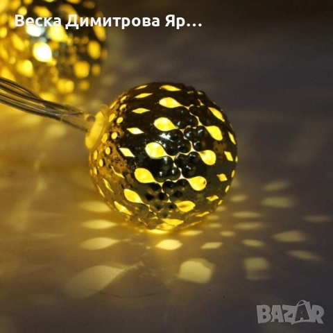 Коледни лампички – метални фигурки SD32, снимка 3 - Декорация за дома - 52091836