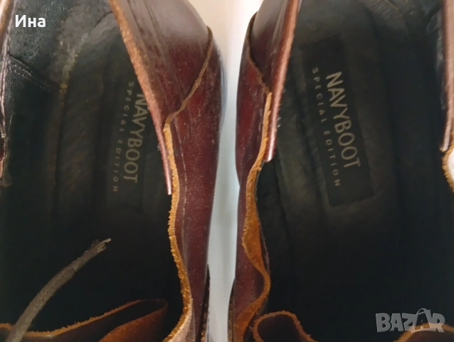 Д.обувки NAVYBOOT естествена кожа , снимка 7 - Дамски ежедневни обувки - 52081564