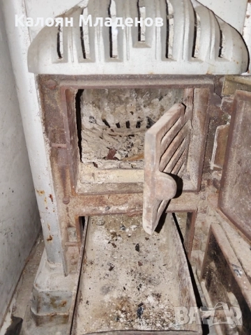 Печка Тутракан на дърва - използвана, запазена, снимка 3 - Печки, фурни - 52828549