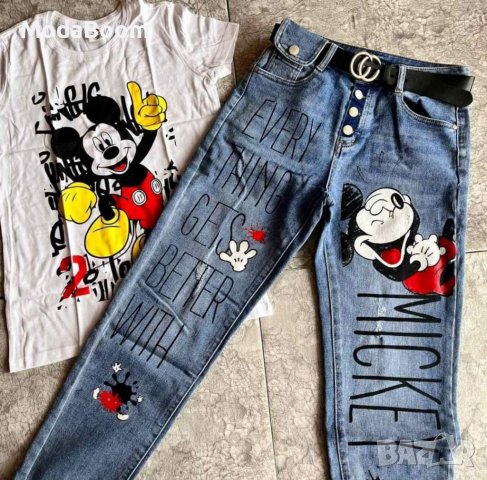 Дамски дънки , снимка 3 - Дънки - 40219296