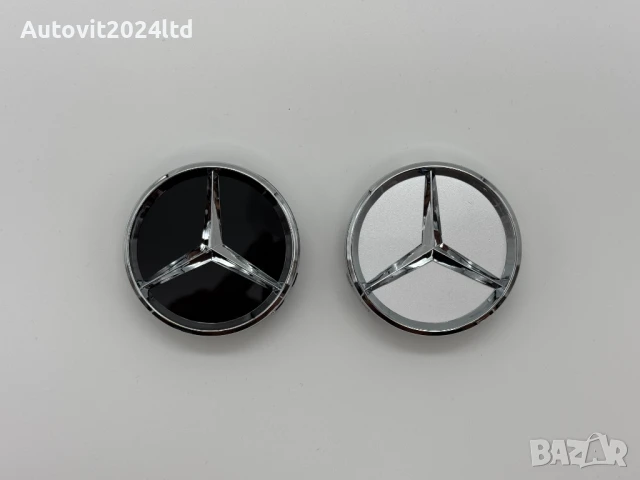 Капачки за джанти 60мм Mercedes AMG Мерцедес w210 w211 w219 w220 w221, снимка 3 - Аксесоари и консумативи - 50741023