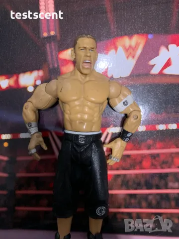 Екшън фигура WWE John Cena Джон Сина Jakks Basic Black Cenation figure играчка, снимка 7 - Колекции - 49552492