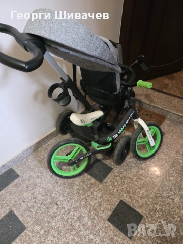 Триколка и двуколка, снимка 3 - Детски велосипеди, триколки и коли - 53884647
