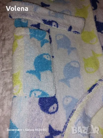 Детски халат Рибки, снимка 3 - За банята - 47936297