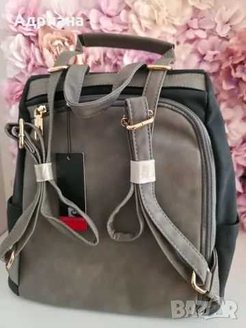 Оригинална дамска раница на марка PIERRE CARDIN, снимка 2 - Раници - 56089624
