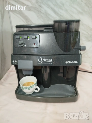  Кафе машина Saeco Vienna Superautomatica, снимка 9 - Кафемашини - 53913236