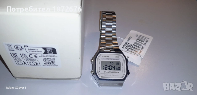 Продавам Нов часовник Casio Vintage Chronograph