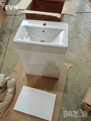 Шкаф с мивка за баня Waschplatz Tiny 45 см