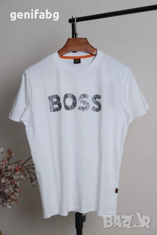 Оригинална тениска Hugo Boss S M L XL XXL, снимка 8 - Тениски - 56228463