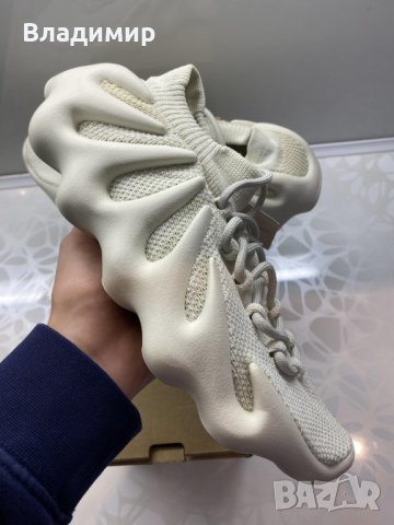 adidas Yeezy 450 Cloud White Мъжки Обувки 43EUR + Кутия, снимка 4 - Маратонки - 36827423