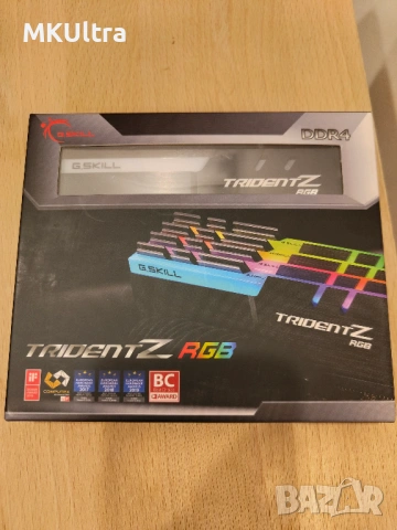 RAM G.Skill Trident Z RGB 32GB (4x8GB) DDR4 3200MHz, снимка 2 - RAM памет - 53343397