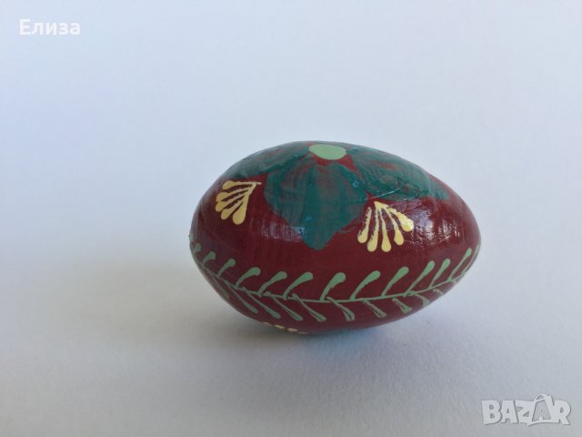 Великденско яйце, дървено №19, снимка 2 - Декорация за дома - 38194085