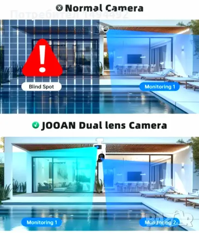 10 mp. външна wifi камера, снимка 4 - HD камери - 47298440