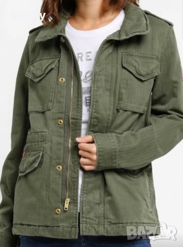 Дамско милитари яке Superdry, снимка 3 - Якета - 29902584