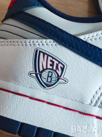 Nike Dunk Low EMB x NBA "75th Anniversary - Brooklyn Nets Size:45, снимка 7 - Маратонки - 53221723