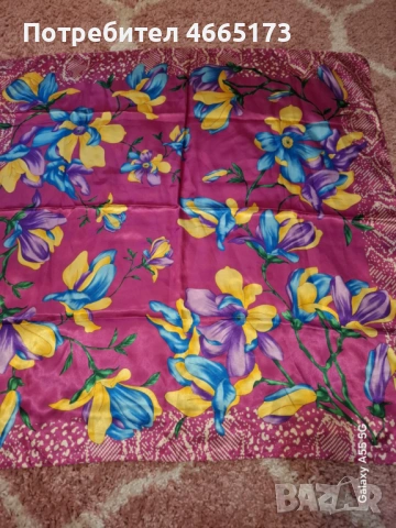 Сатенени и Копринени Шалове , снимка 8 - Шалове - 53025280