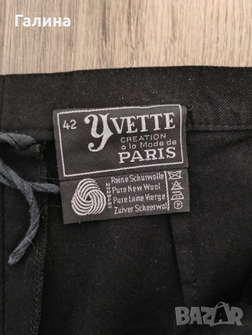 Вълнен панталон 3/4, снимка 4 - Панталони - 53355887