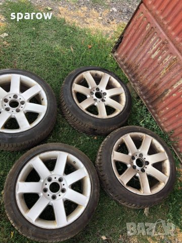 4 бр. Джанти с нови зимни гуми BMW 17", снимка 4 - Гуми и джанти - 34064825