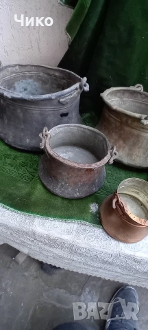 8бр малки бакърени менчета , снимка 5 - Антикварни и старинни предмети - 54125838