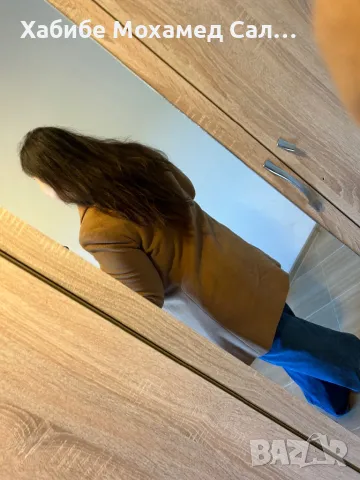 Дамско стилно палто Рр ХЛ - 2ХЛ, снимка 3 - Якета - 48348254