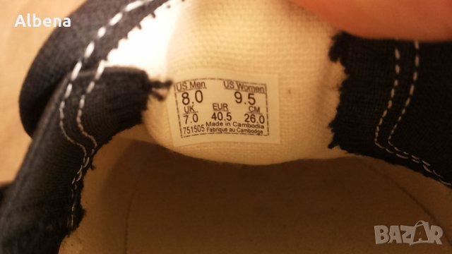 VANS размер EUR 40,5 / UK 7 кецове 9-10-S, снимка 9 - Кецове - 34239779