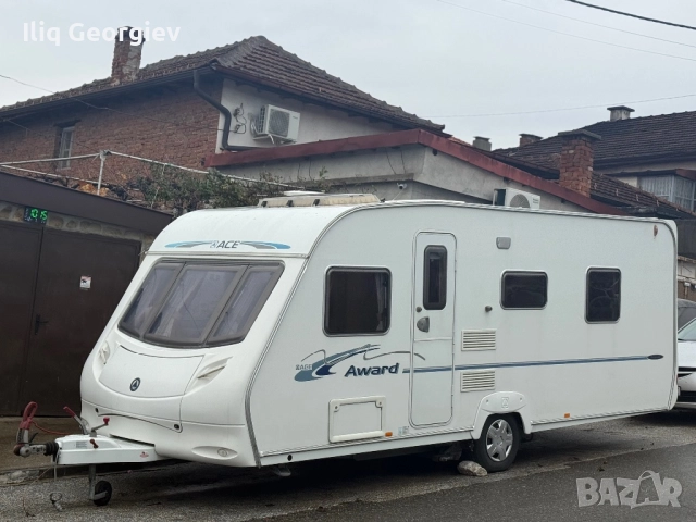 Кaравана АCE AWARD-Кралска Спалня/МOVER/СОЛАР/ФОРСЕЛТ/TV/DVD/Инвертор 220v/FULL MAX/КАТО НОВА