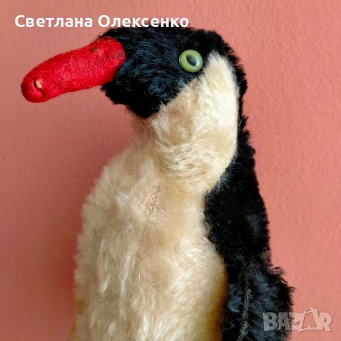Колекционерска мека играчка Steiff penguin Пингвин, снимка 9 - Колекции - 37744183