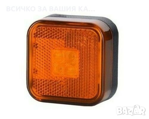 Лед габарит диодна лампа 12/24V E- маркиран, снимка 2 - Аксесоари и консумативи - 29253050