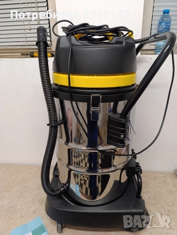 IVC-50, 50л., 2000W,Прахосмукачка за всмукване на сухо и мокро, снимка 7 - Прахосмукачки - 52881991