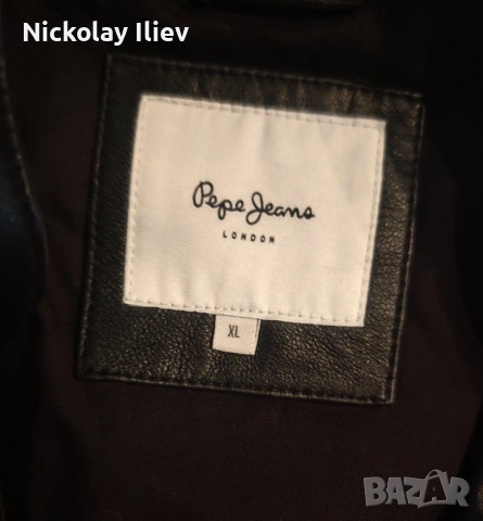 Кожено Яке Pepe Jeans , снимка 4 - Якета - 52213214
