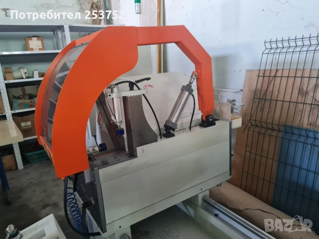 Автоматична двуглава отрезна машина CNC-500×4200 за алуминиеви и PVC профили, снимка 7 - Други машини и части - 52810447