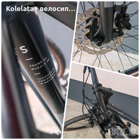 28" CUBE, S размер, градски трекинг велосипед, снимка 11 - Велосипеди - 54083515