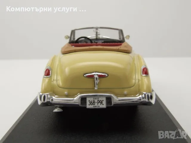 Buick Roadmaster Convertible 1949 Rain Man Charlie Babbitt - мащаб 1:43 на Greenlight нов , снимка 6 - Колекции - 55805944