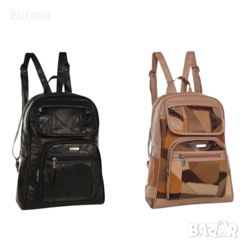 Дамска раница с множество отделения, снимка 5 - Раници - 52549002