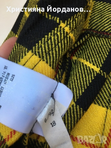 Мини плисирана вълнена пола на Marks and Spencer., снимка 12 - Поли - 52266416