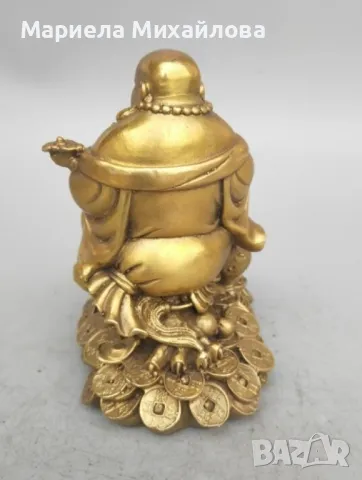 Статуетка "Смеещият се Буда", снимка 6 - Статуетки - 48753971