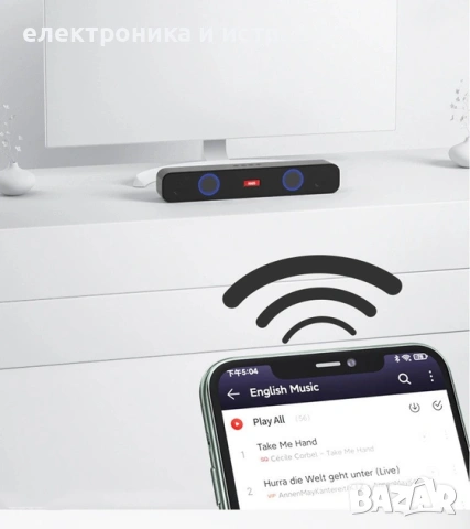 Bluetooth sound bar тонколона , снимка 3 - Тонколони - 53257882