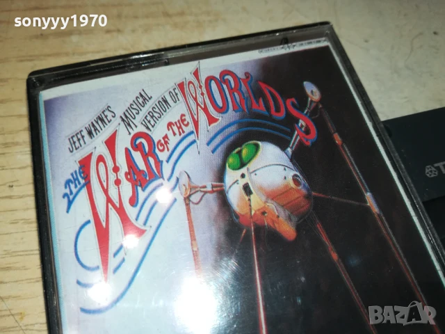 THE WAR OF THE WORLDS-TDK TAPE 1906251739, снимка 5 - Аудио касети - 50727896