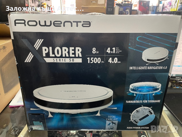 Прахосмукачка робот Rowenta X Plorer Serie 50, снимка 2 - Прахосмукачки - 44508886