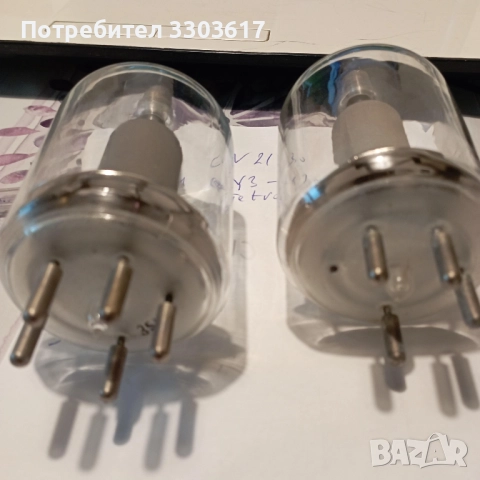 CV2130(QY3-125) радиолампи, снимка 2 - Друга електроника - 52226061