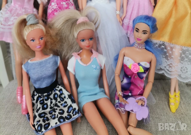 ВСИЧКО 20 Евро! Лот 8 кукли Барби, Стефи, Дефа Луци с дрехи – ниска цена!, снимка 3 - Кукли - 54099951