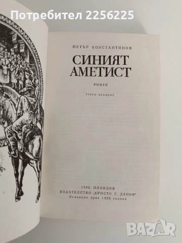 Синият аметист, снимка 5 - Художествена литература - 52791092